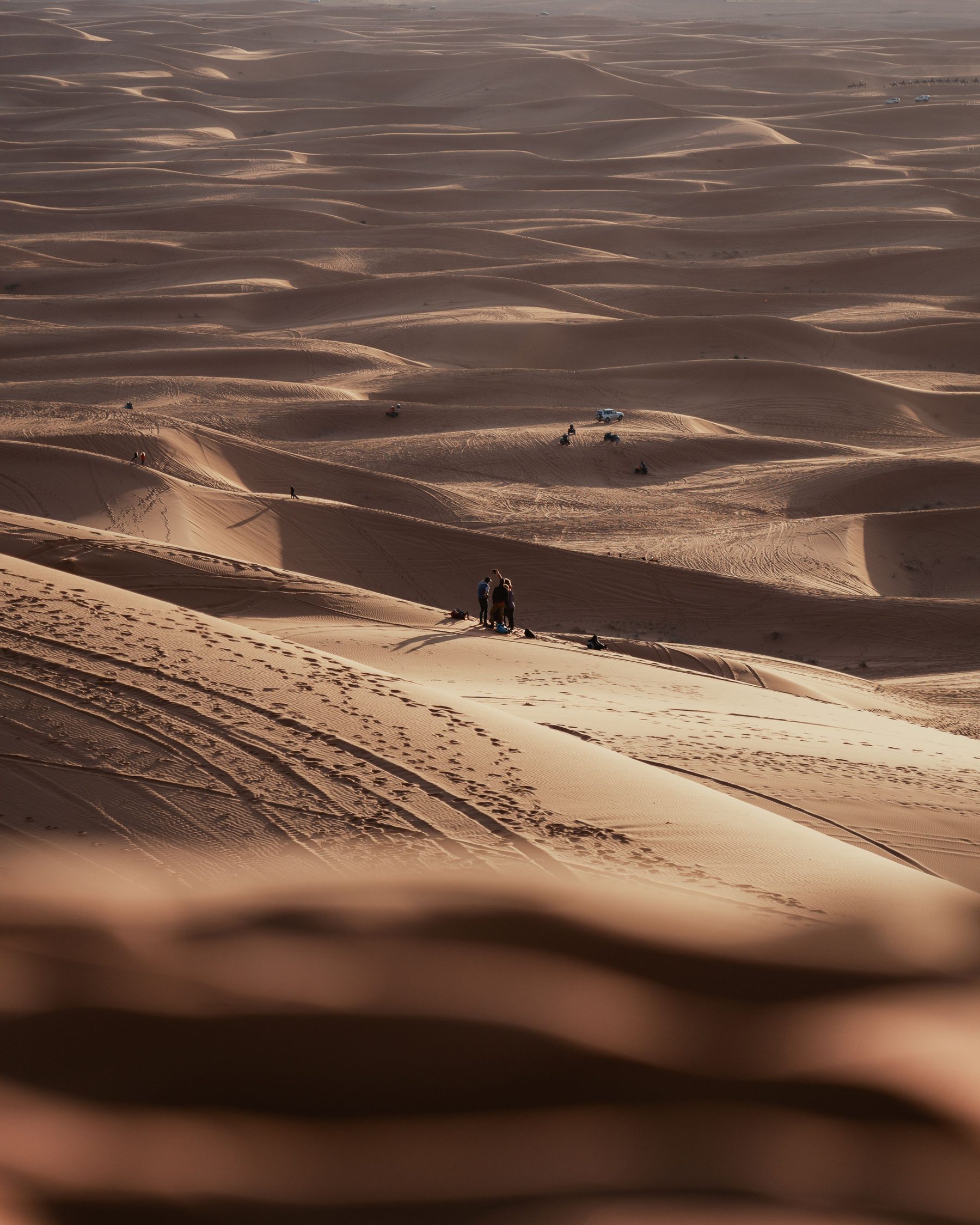 Liwa — dunas al atardecer